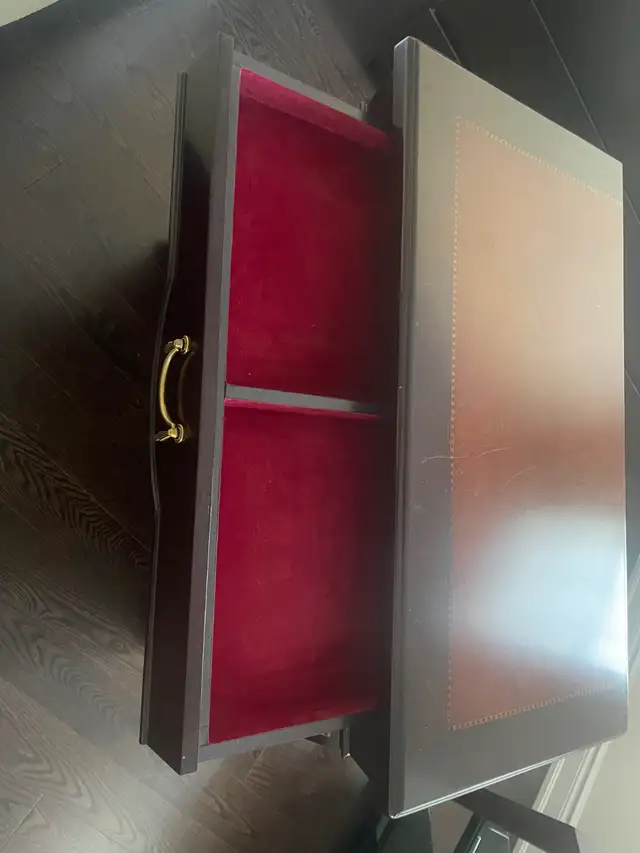 Antique Edwardian Quality Mahogany Desk - Photo 4