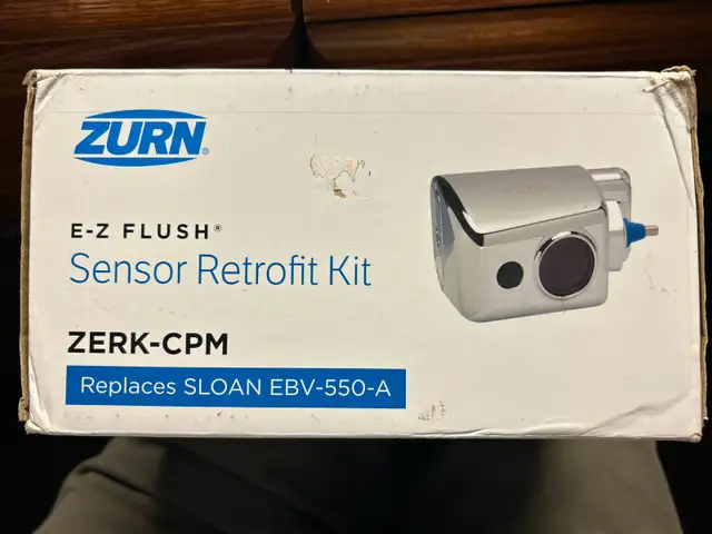 ONE NEW ZURN E-Z FLUSH SENSOR RETROFIT KIT ZERK-CPM