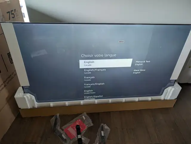 Brand New TCL 75" Inch 4K QLED Smart TV For Sale - Photo 6