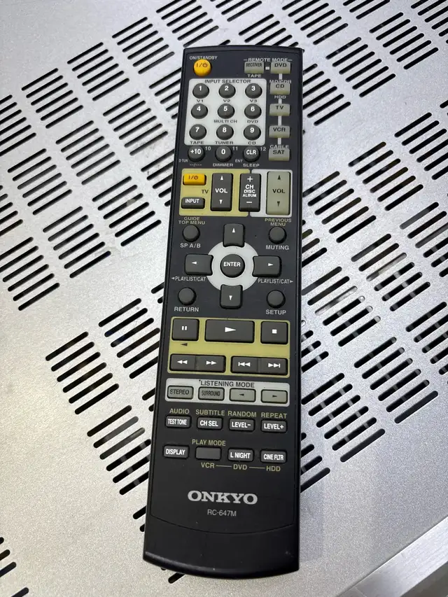 Onkyo TX-ST504 Reciever With Remote - Photo 4
