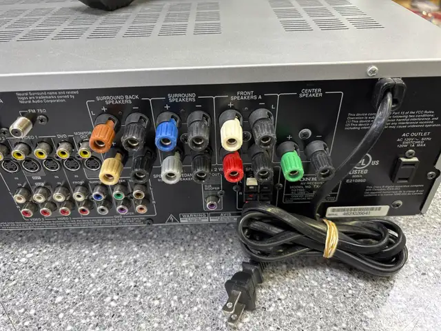 Onkyo TX-ST504 Reciever With Remote - Photo 7