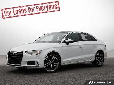 2018 Audi A3 Progressiv Quattro AWD – LOW KM | NO ACCIDENTS
