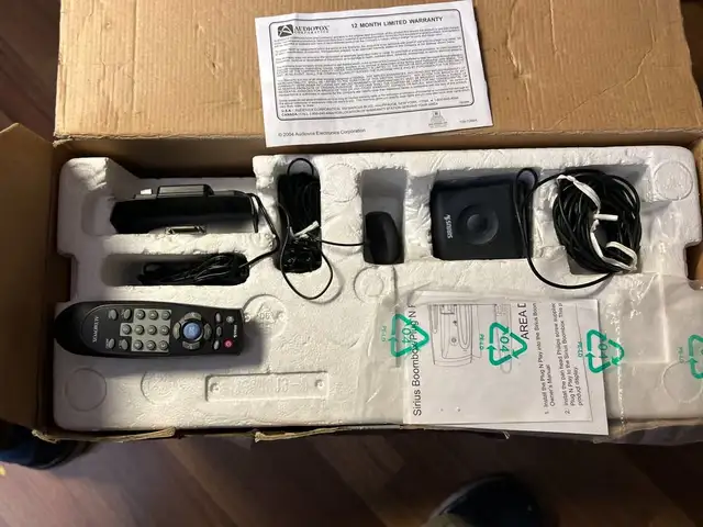 NEW-SIRIUS Audiovox SIR-PNP3 Satellite Receiver PLUS BB3 Boom - Photo 2