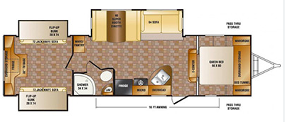 2013 Crossroads Sunset Trail. 32FR BUNK HOUSE MODEL, SPACIOUS - Photo 2