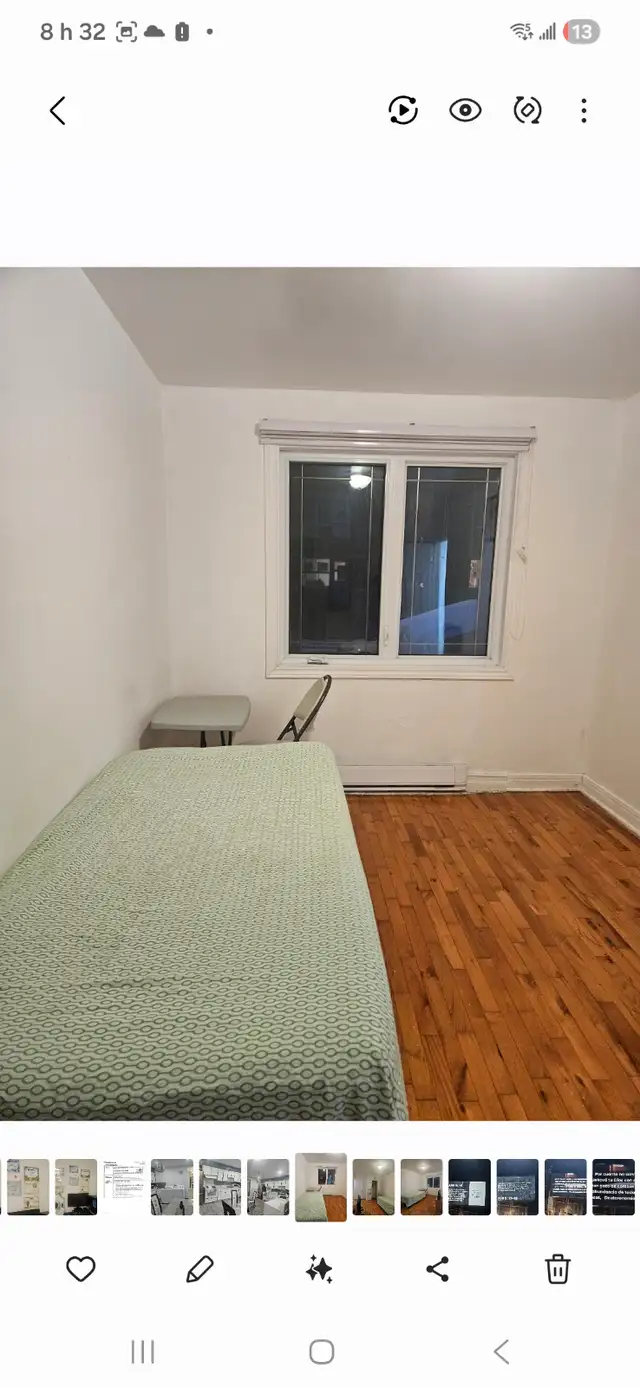 Chambre  650 tout inclut  métro saint michel - Photo 3