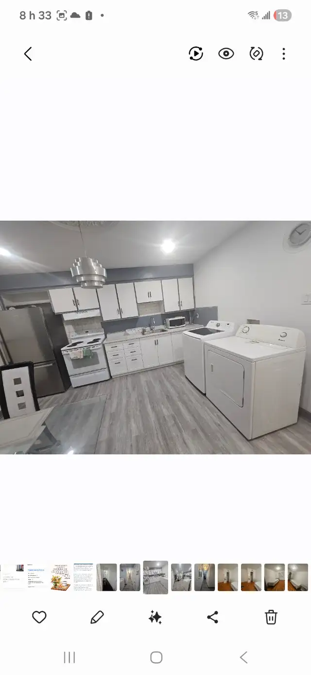 Chambre  650 tout inclut  métro saint michel - Photo 4