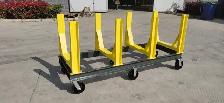 Used 72" Heavy-Duty Bar & Pipe Racks - Great Condition! - Photo 2