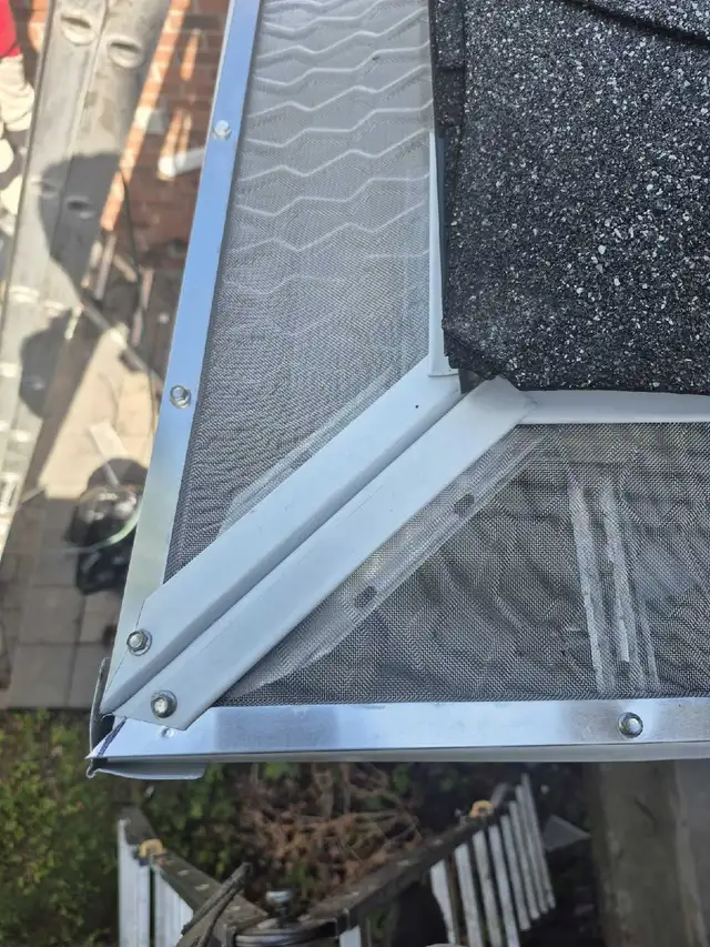 gutter protection installation