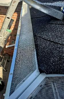 gutter protection installation - Photo 2