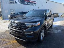 2020 Ford Explorer XLT 4X4 / CAPTAIN CHAIRS / LEATHER LOADED