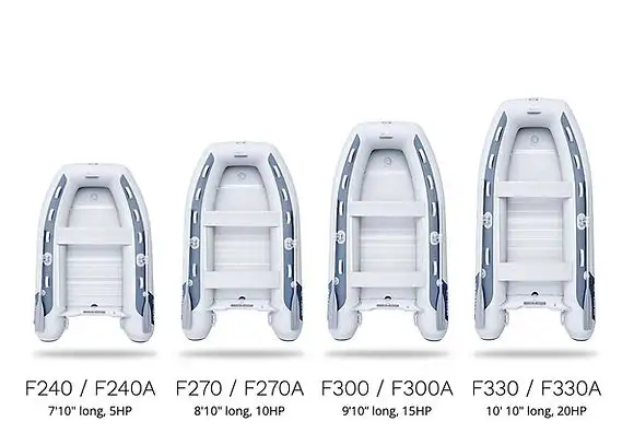 GALA Inflatable Fold-able Boat Freestyle F240 - Photo 2