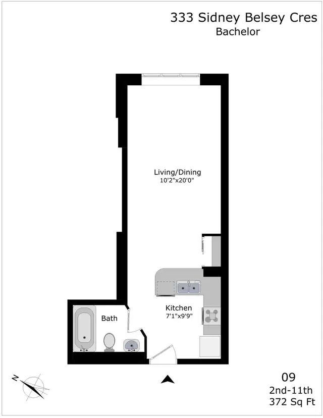 Studio suite, Weston Road and Jane Street - ID 2581 - Photo 10