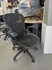 Herman Miller Aeron chairs size C and B $799/excellent condition
