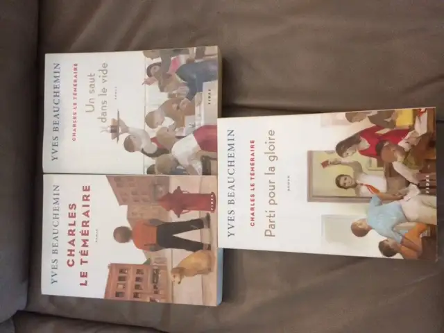 SÉRIE3 ROMANS D'YVES BEAUCHEMIN$15.00 SÉRIE:CHARLES LE TEMERAIRE