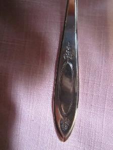 #1-1F  ADAMS silverware set for 12