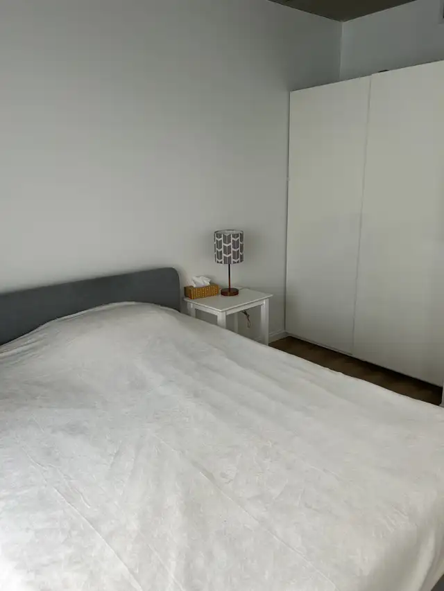 3 1/2 neuf, semi-meublé, gym, balcon, terrasse,stationnement int - Photo 6