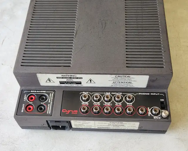 CYRUS ONE INTEGRATED AMPLIFIER - Photo 5