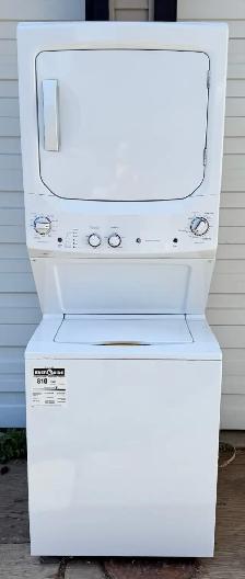 Ge Stackable washer and dryer - Digital controls