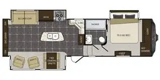 2015  ALPINE 3010RE,LUXURIOUS, WIDE BODY, SPACIOUS, COUPLES UNIT - Photo 2