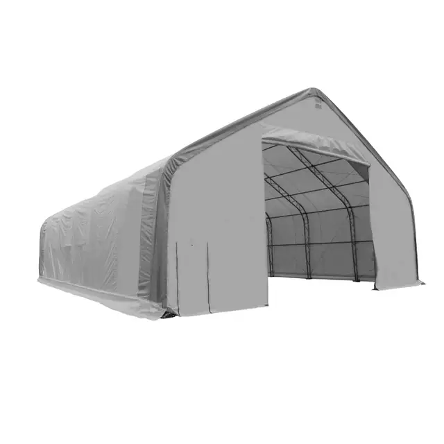 40’×80’×24’ Double Truss Shelter - Strong Industrial Storage! - Photo 2