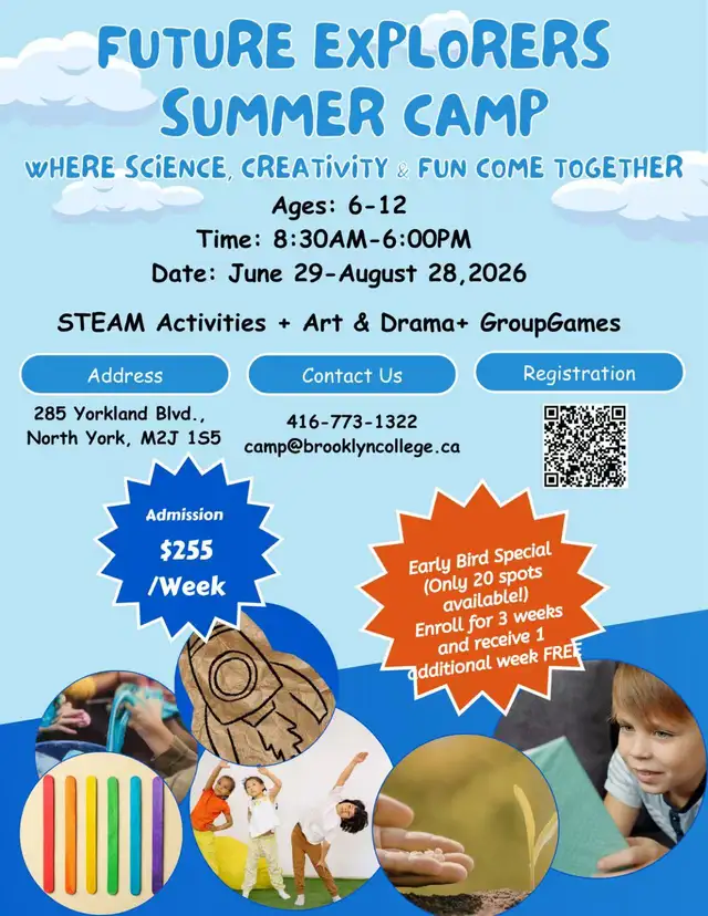 Future Explorers Summer Camp (Ages 6–12)
