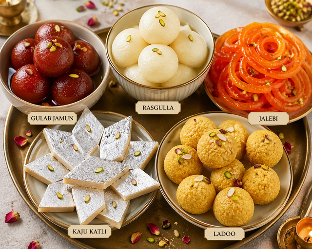 Homemade Indian Sweets