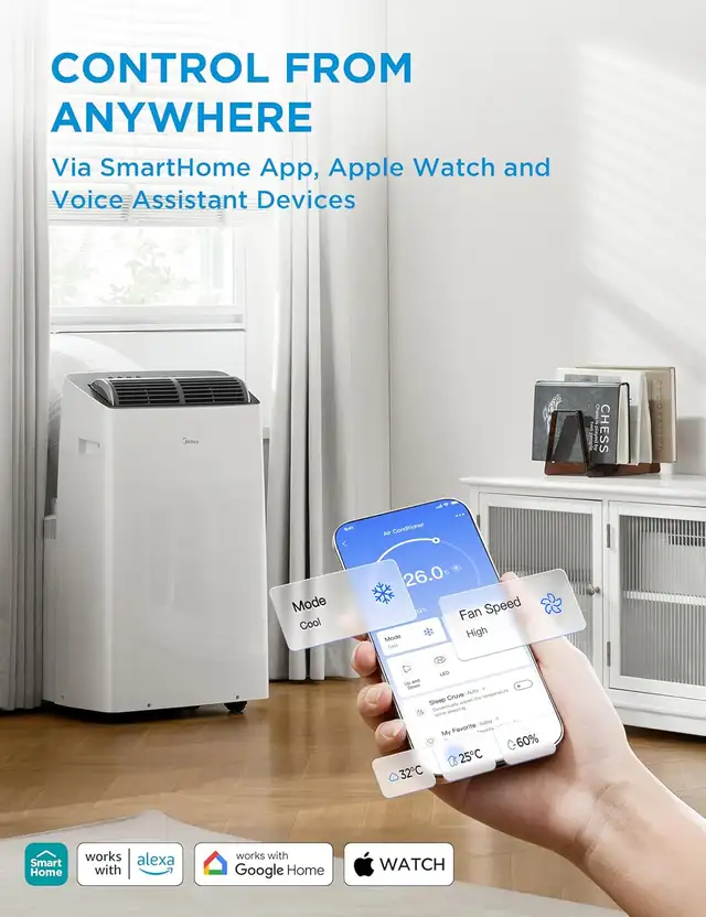 Midea 12,000 BTU Wifi Air Conditioner For Sale - Photo 3