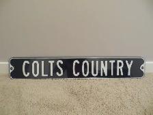 For Sale: Indianapolis Colts Sign (Brand New)