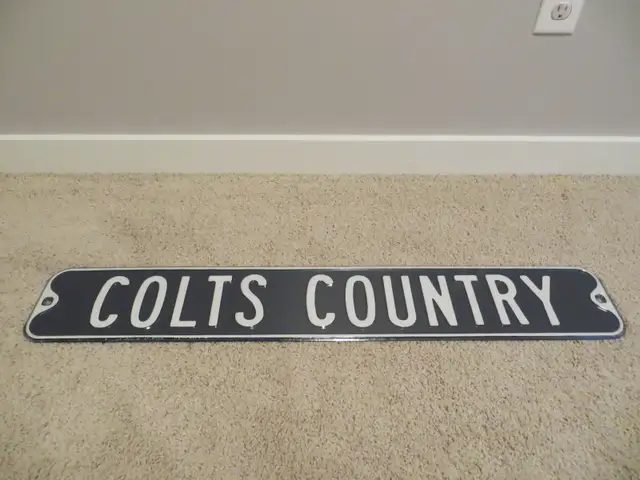For Sale: Indianapolis Colts Sign (Brand New) - Photo 2