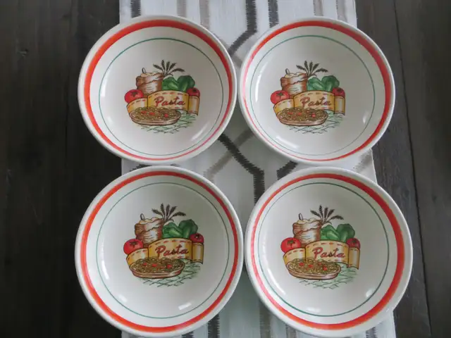 For Sale: Pasta Bowl Set with Serving Bowl - Photo 3
