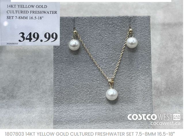 PEARL PENDANT AND EARRING SET FOR MOTHER'S DAY!! ONLY $299!!