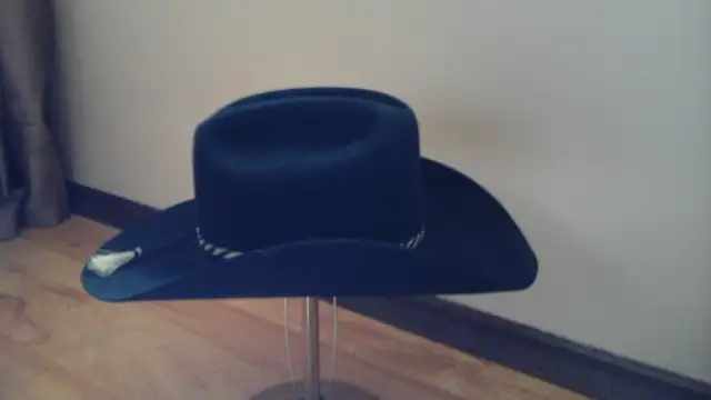 Black XXXXX Stetson Felt Hat .  Size 6 7/8 - Photo 5