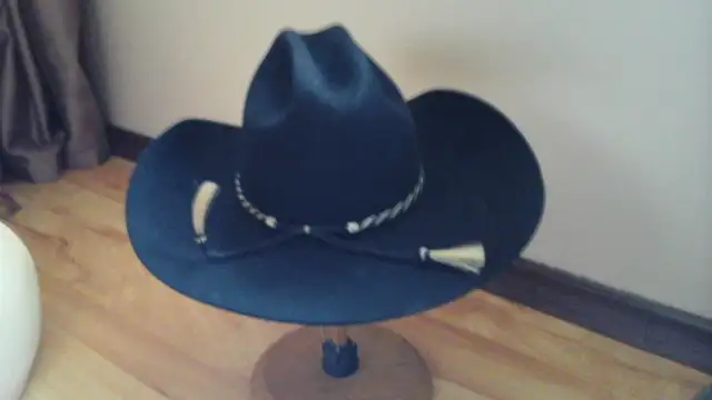 Black XXXXX Stetson Felt Hat .  Size 6 7/8 - Photo 6