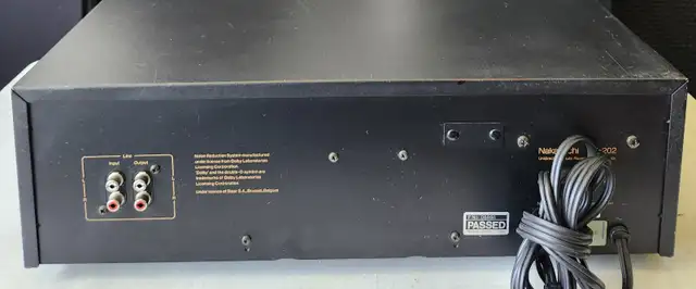 NAKAMICHI RX-202 AUTO REVERSE CASSETTE DECK - Photo 5