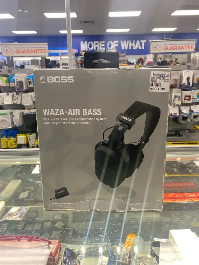 Boss Waza-Air Bass BT Headphones @ Cashopolis!!