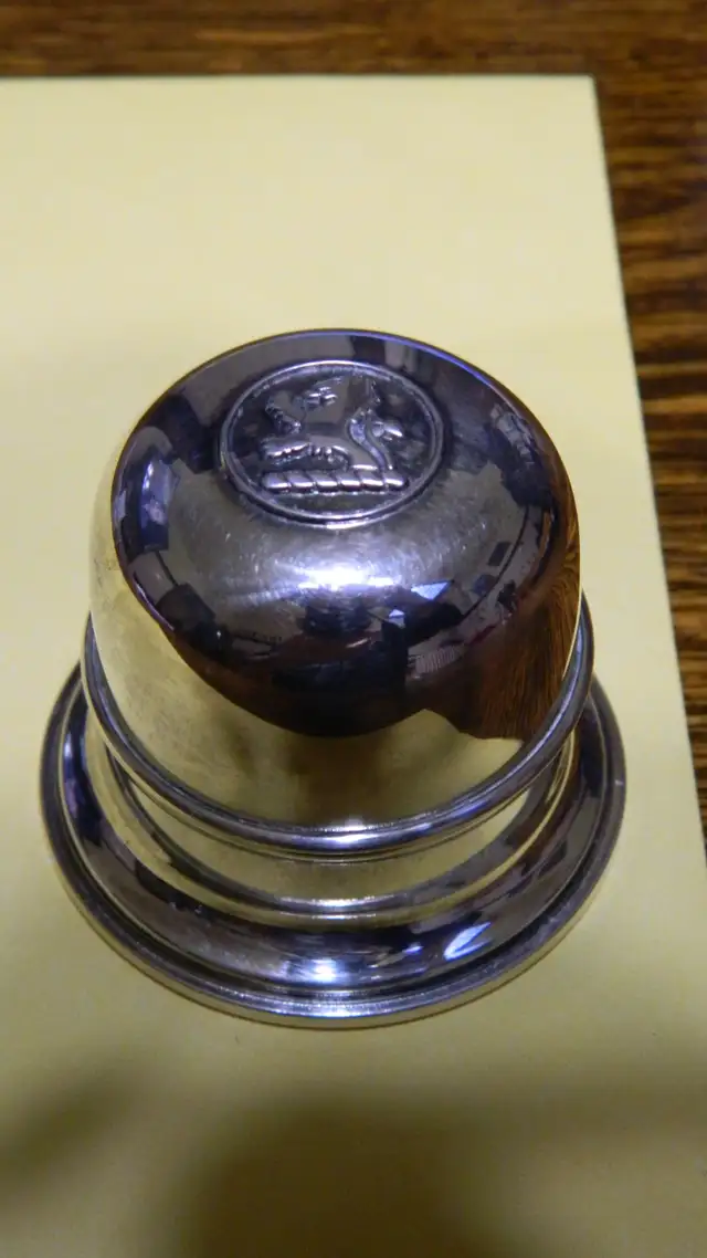 Birks  Vintage boitier pour Bague Regency en Argent plaqué