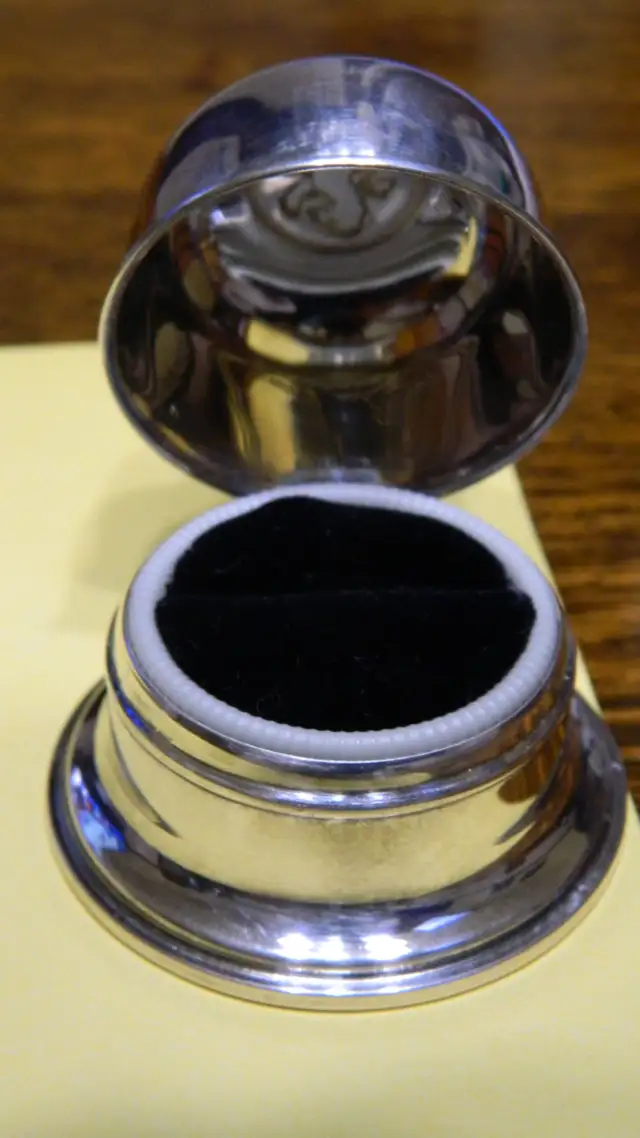 Birks  Vintage boitier pour Bague Regency en Argent plaqué - Photo 4