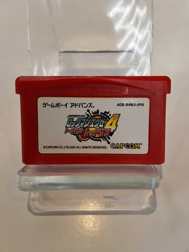 GBA Megaman Battle Network 4 Red Sun- Japanese