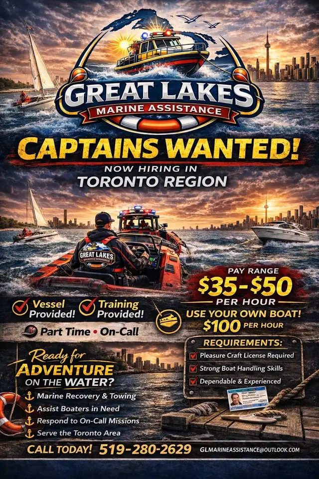 Boat operator wanted