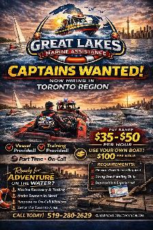 Boat operator wanted