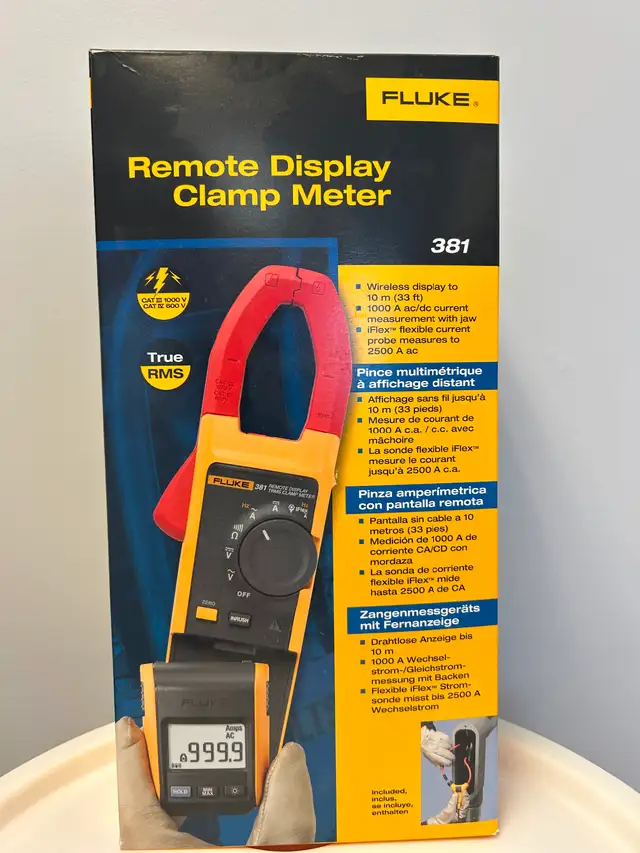 Fluke Remote Display Clamp Meter