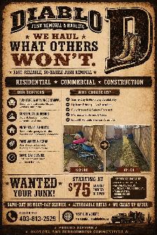 Spring cleanup in South Calgary  and Okotoks area