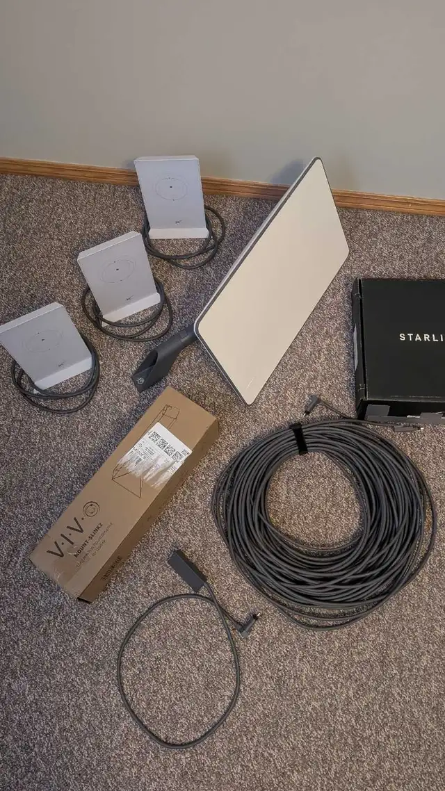 GEN 2 STARLINK KIT, 3 ROUTERS, 150 FT CORD - Photo 2