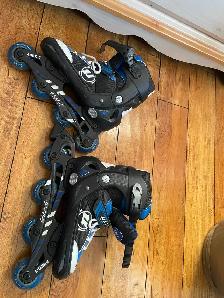 Kids adjustable roller blades