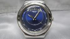 VERY COOL SWATCH WATCH IRONY BIG FARWAYS SUPER BLUE DIAL