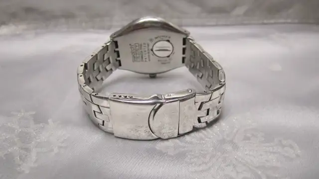 VERY COOL SWATCH WATCH IRONY BIG FARWAYS SUPER BLUE DIAL - Photo 7