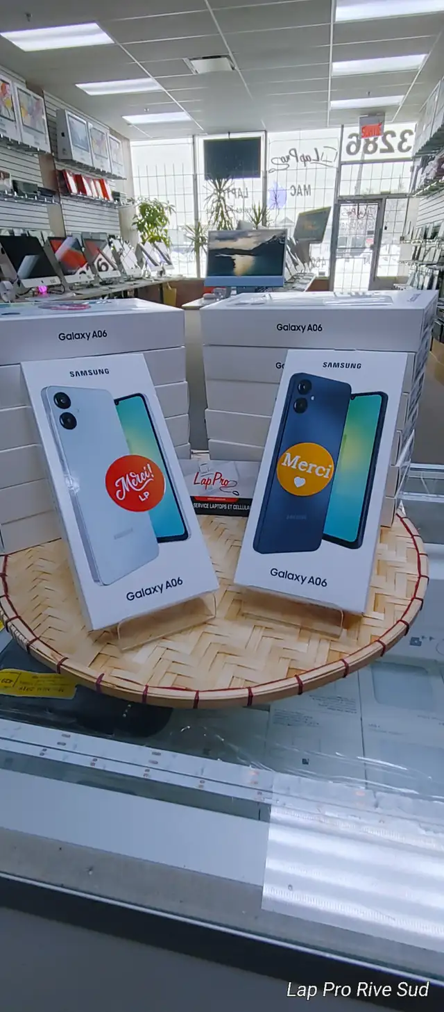 Téléphone Samsung A06 NEUF