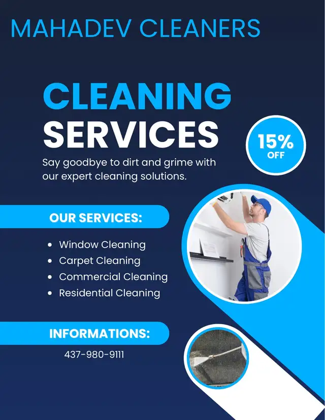 Moving and cleaning services