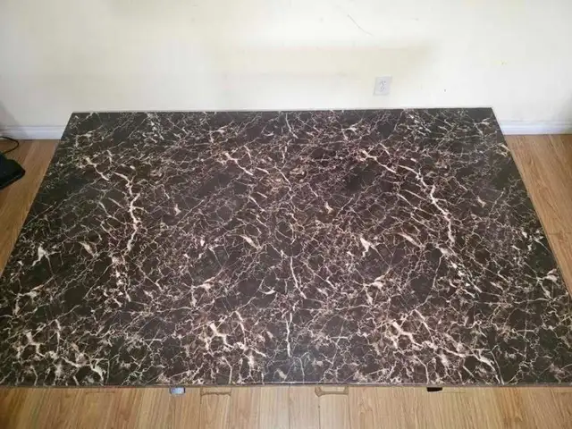 Marble-look Dining Table for 6 Persons - Photo 4