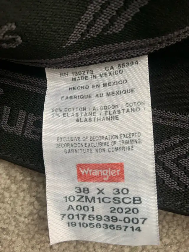 Wrangler Black Jeans - Photo 3